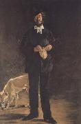 L'artiste Portrait de Marcellin Desboutin (mk40) Edouard Manet